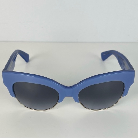 KATE SPADE BLUE CAT-EYE SUNGLASSES - Picture 6 of 14